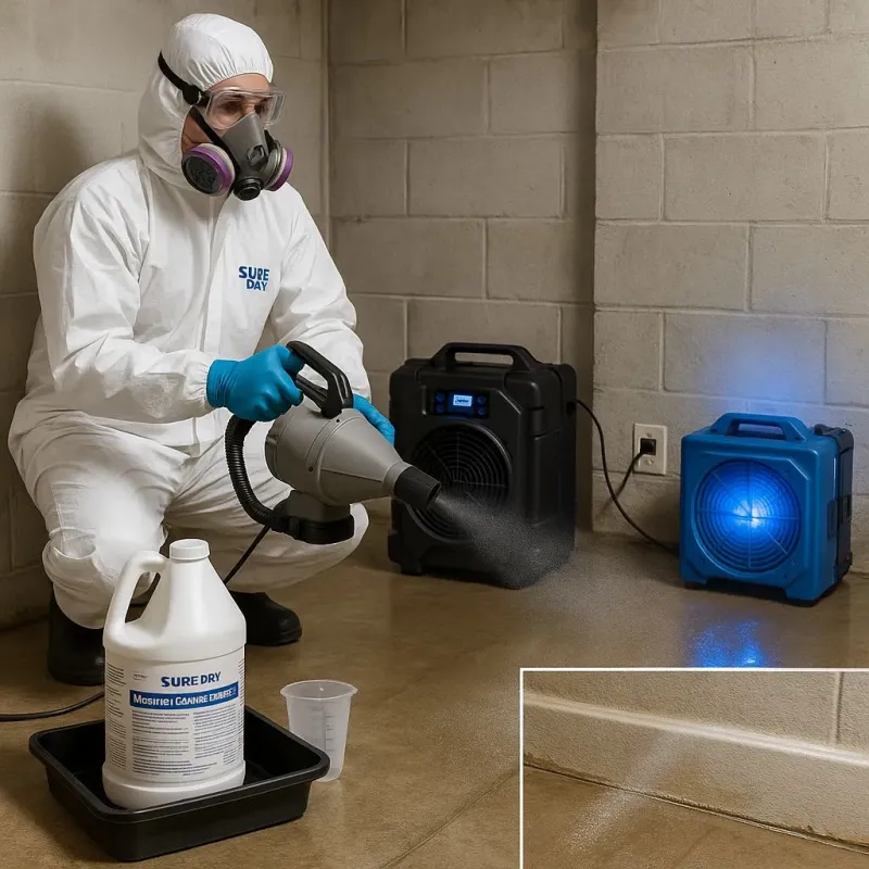 Sanitization and Odor Removal process in Cochranton, PA