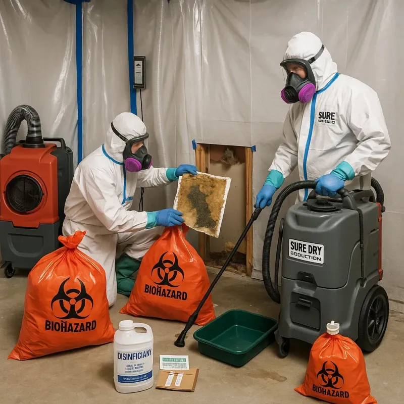 Contaminated Water Handling Protocols process in Cochranton, PA