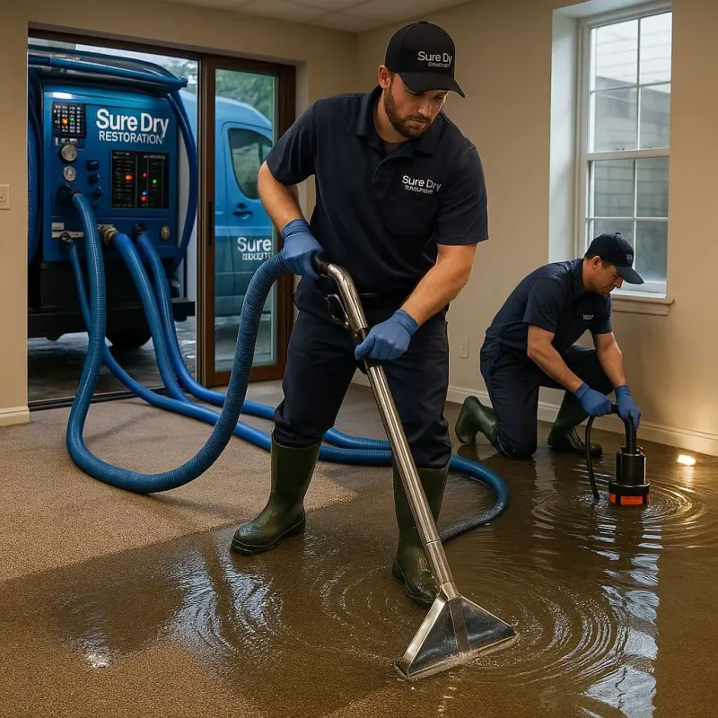 Water Extraction and Removal process in Cochranton, PA